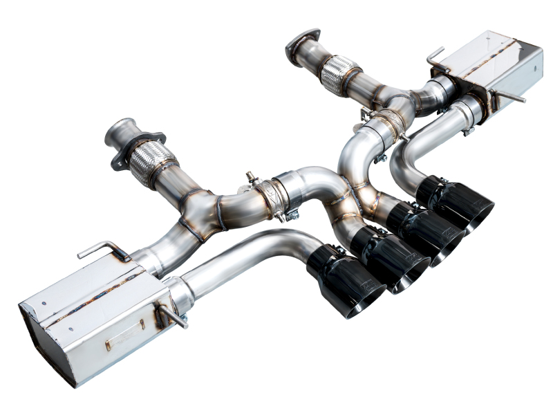 Chevrolet Corvette Z06 Performance Exhaust - AWE Tuning - SwitchPath Cat-Back - Diamond Black - `23-`27